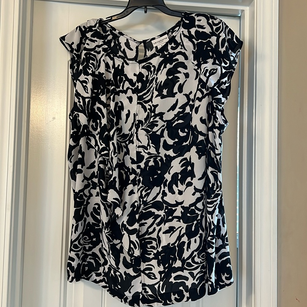 Liz Claiborne dressy top 1x - Picture 1 of 5
